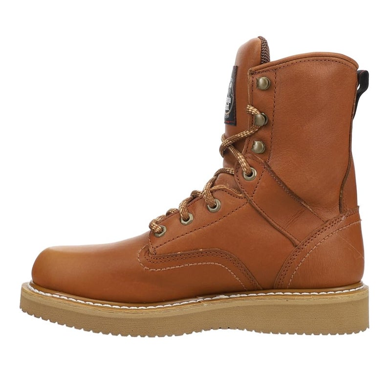 Georgia Boot حذاء عمل ويدج للرجال من جورجيا بوت، باراكودا جولد، مقاس 8.5(M) - Image 3